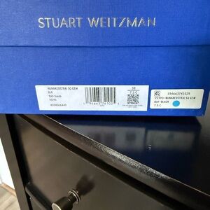 Stuart Weitzman Jeweled mid heel sandal